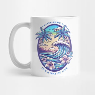 Pipeline Hawaii surf 8202 Mug